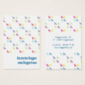 Deutsche Doggen Business Cards (Front & Back)