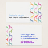 Deutsche Doggen Business Cards (Front & Back)
