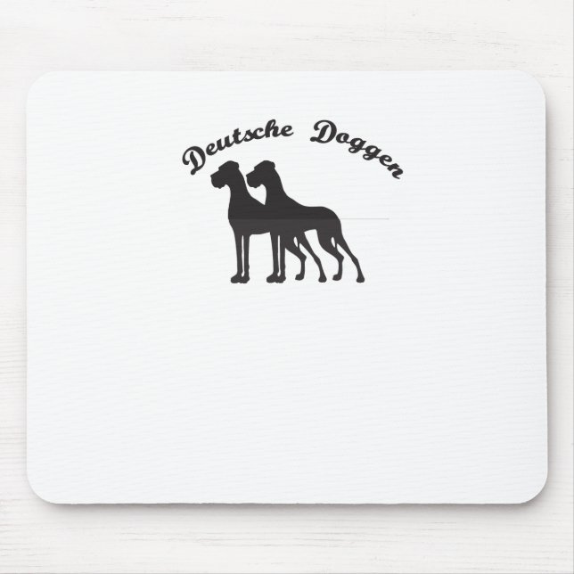Deutsche Doggen Mouse Pad (Front)