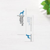 Deutsche Doggen Visitenkarten (Desk)
