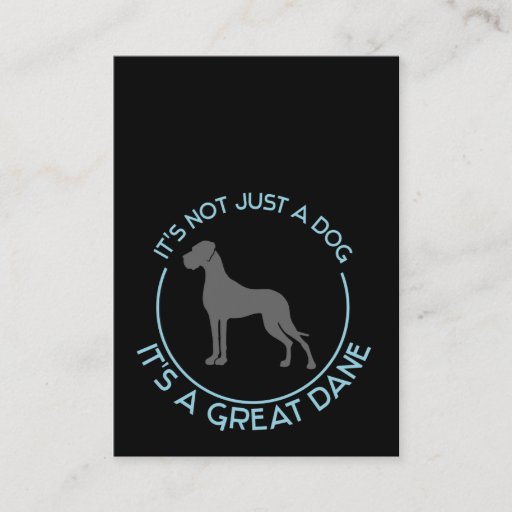 Customizable Not Just A Dog Business Cards