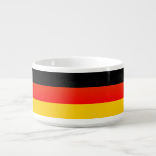 Deutsche Flagge German Flag Chili Bowl
