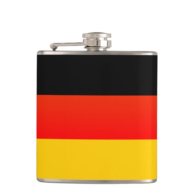 Deutsche Flagge or German Flag Flask (Front)