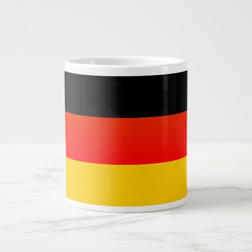 Deutsche Flagge or German Flag Giant Coffee Mug