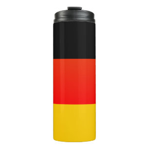 Deutsche Flagge or German Flag Thermal Tumbler