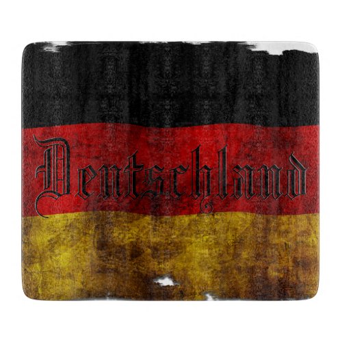Deutsche Flagge _ Vintag Cutting Board