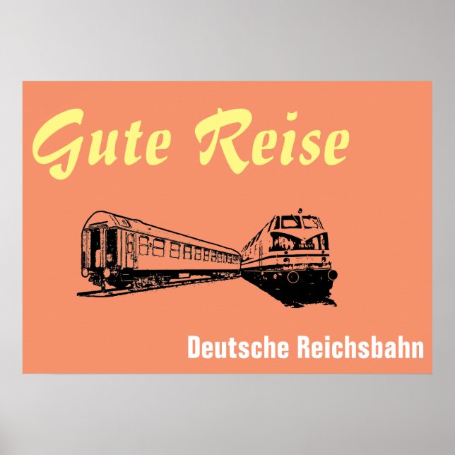 Deutsche Reichsbahn Poster (Front)