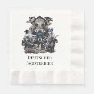 Deutscher Jagdterrier Napkins