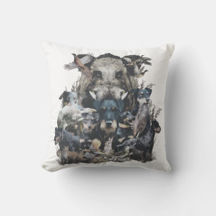 Deutscher Jagdterrier Outdoor Pillow