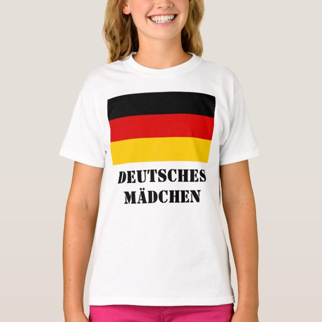 DEUTSCHES MÄDCHEN T-Shirt (Front)