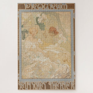Deutsches Schauspiel-Haus Theater Program by Mucha Jigsaw Puzzle