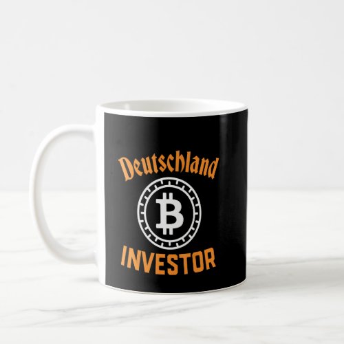 Deutschland Bitcoin Investor German Cryptocurrency Coffee Mug
