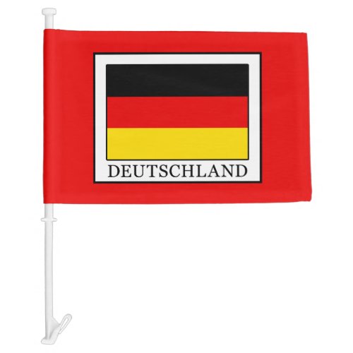 Deutschland Car Flag