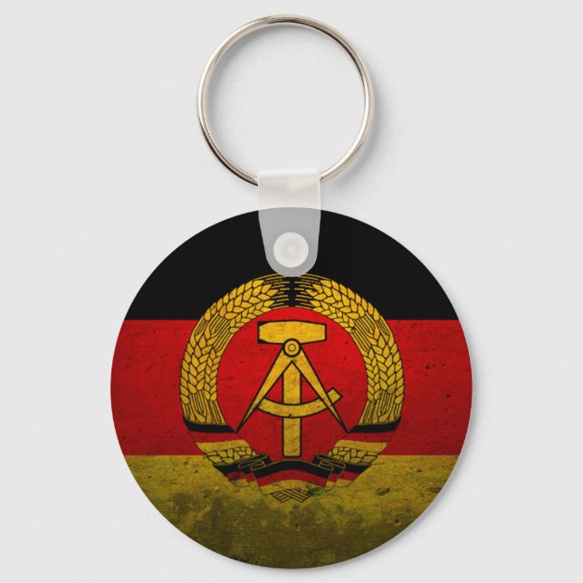 " Deutschland: DDRanhänger ... " Keychain (Front)