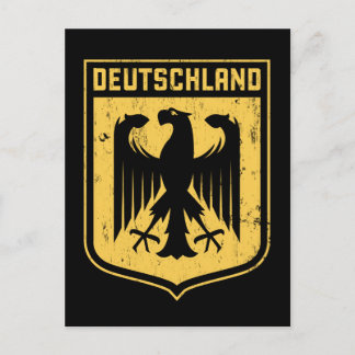 Deutschland Eagle - German Coat of Arms Postcard