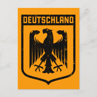 Deutschland Eagle - Germany Coat of Arms Postcard