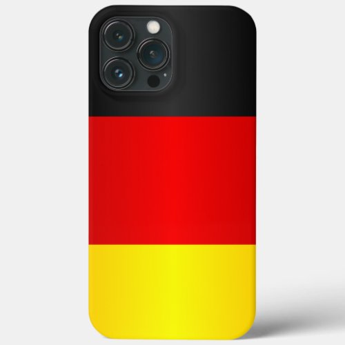 Deutschland Flag 2 iPhone 13 Pro Max Case