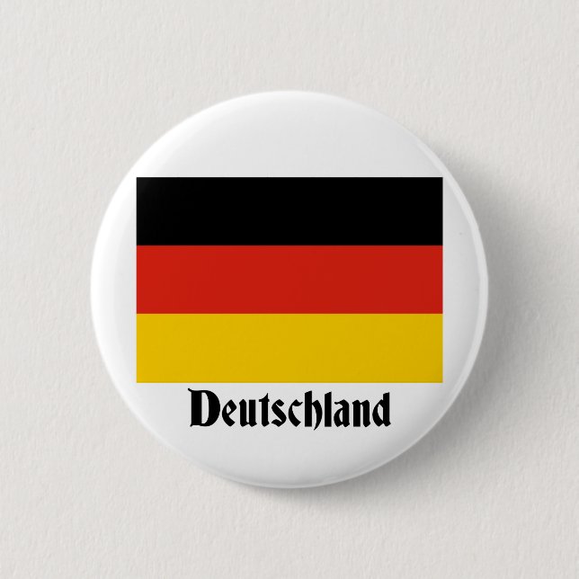 Deutschland Flag Button (Front)