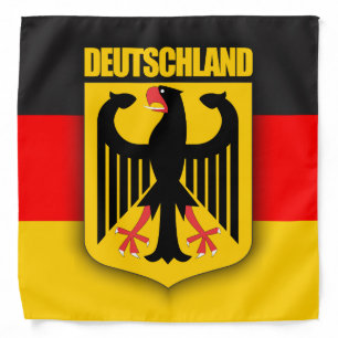 Deutschland Flag & Coat of Arms Bandana