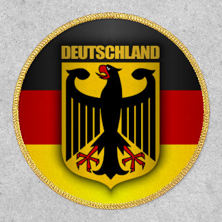 Deutschland Flag & Coat of Arms Patch