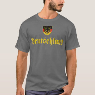 Deutschland Flag of german I love from Germany T-Shirt