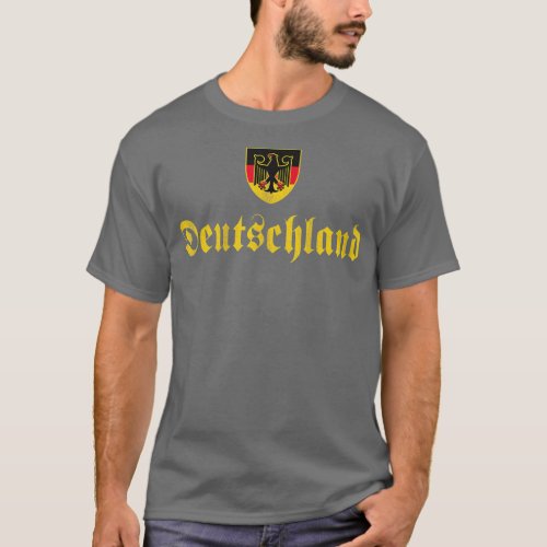 Deutschland Flag of german I love from Germany  T_Shirt