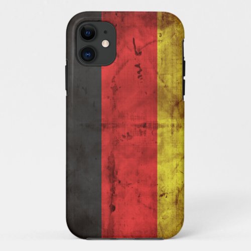 Deutschland Flagge iPhone 11 Case