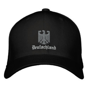 Deutschland "German Coat of Arms" Embroidered Baseball Hat