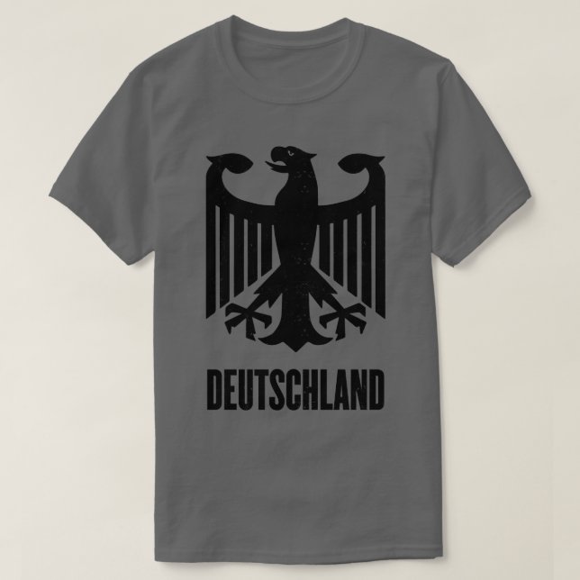 Deutschland German Coat of Arms T-Shirt (Design Front)