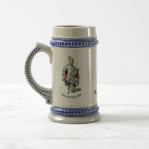 DEUTSCHLAND, GERMAN FESTIVAL, Hermann, Arminius Beer Stein