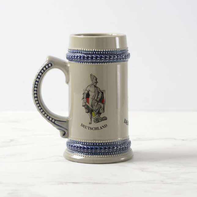 DEUTSCHLAND, GERMAN FESTIVAL, Hermann, Arminius Beer Stein (Left)