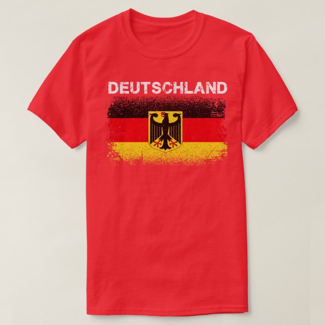 Deutschland German T-Shirt (Design Front)