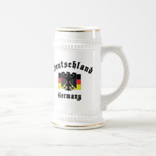 Deutschland Germany Flag Beer Stein
