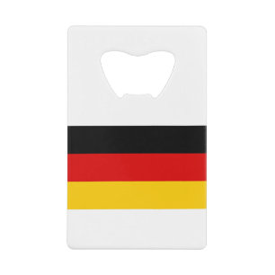 Deutschland - Germany Flag Credit Card Bottle Opener