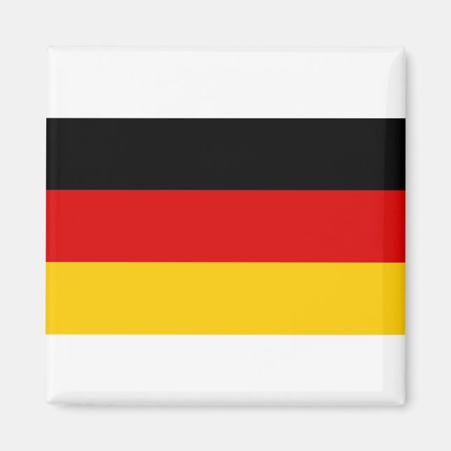 Deutschland - Germany Flag Magnet (Front)