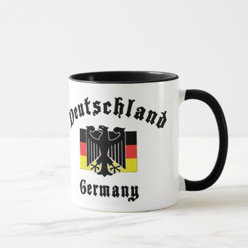 Deutschland Germany Flag Mug