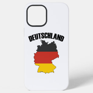 Deutschland Map - German Flag - Germany Travel iPhone 12 Pro Max Case