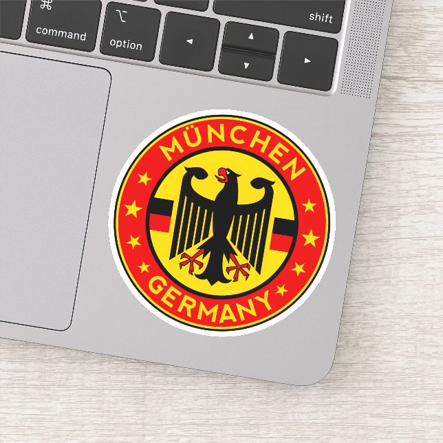Deutschland, München Sticker (Detail)