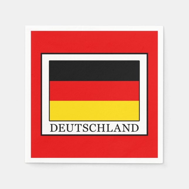 Deutschland Napkins (Front)