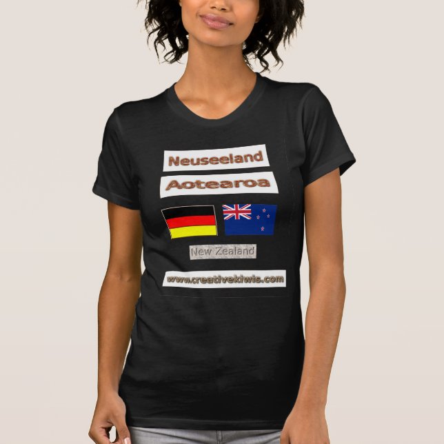 Deutschland, Neuseeland T-Shirt (Front)