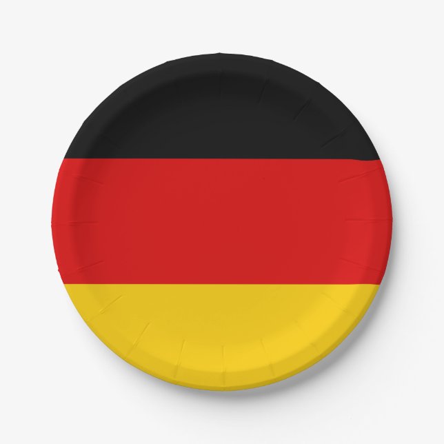 Deutschland Paper Plates (Front)