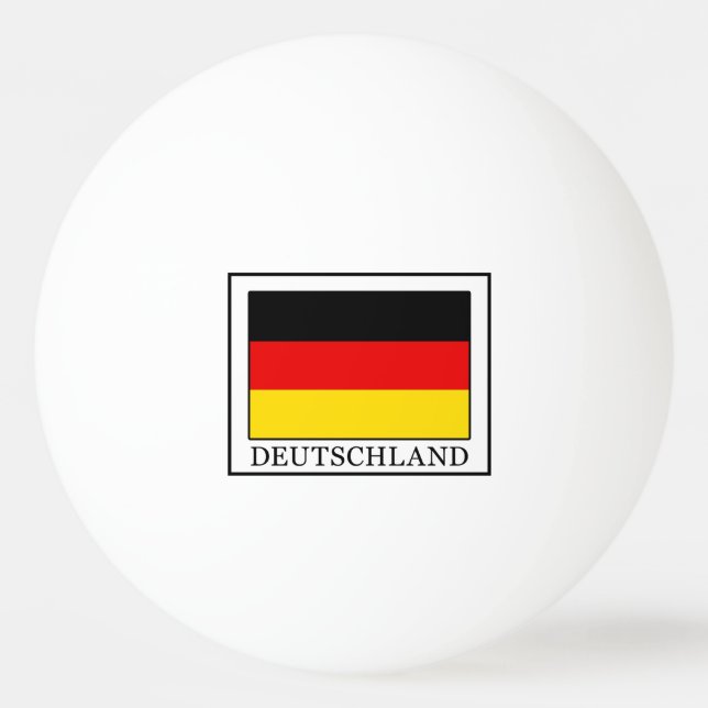 Deutschland Ping Pong Ball (Front)