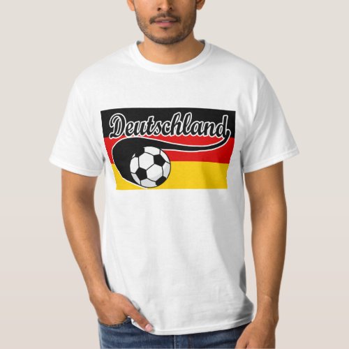 Deutschland Soccer Ball World Cup T_Shirt