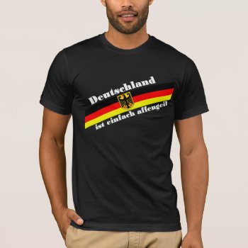 Deutschland T-shirt by divasdesign66 at Zazzle