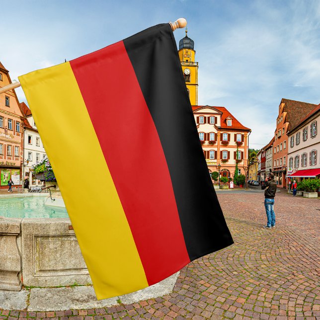 Deutschland Tricolor Germany  House Flag (Deutschland Tricolor Germany House Flag Cover)