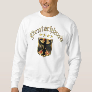 Deutschland Vier Sterne Eagle Badge Adler Sweatshirt