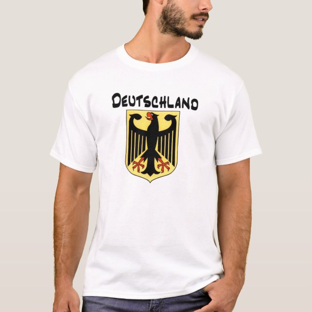Deutschland with German Eagle T-Shirt (Front)