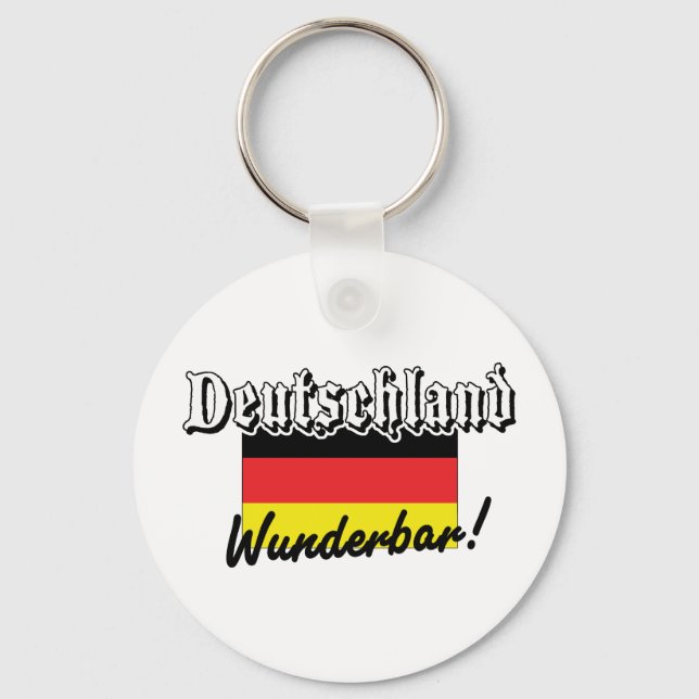Deutschland Wunderbar Keychain (Front)