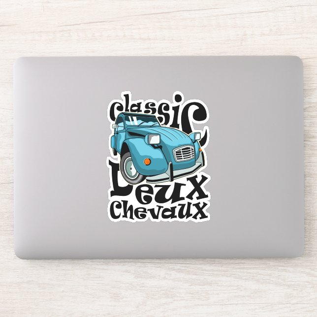 Deux Chevaux Sticker (Computer)