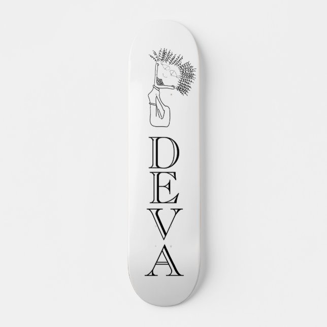 DEVA Skateboard Deck (Front)